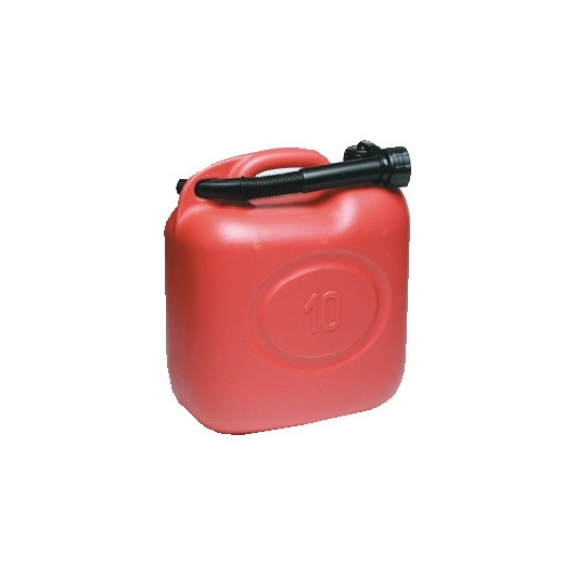 Jerrican carburant Osculati | bidon carburant 10 L pour bateau et moteur hors-bord | rouge