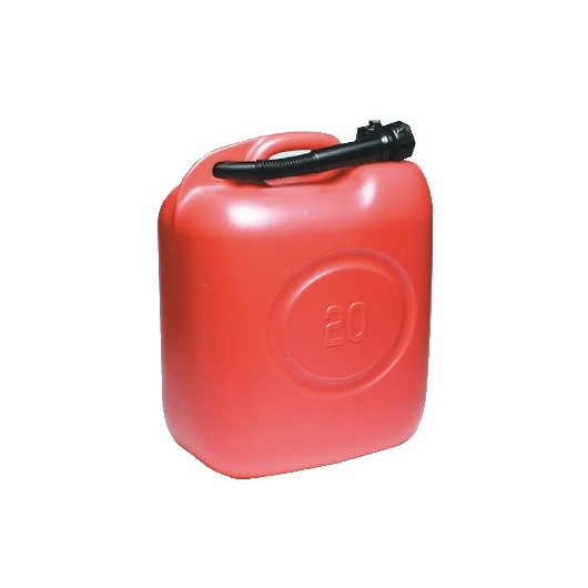 Jerrican carburant Osculati | bidon carburant 20 L pour bateau et moteur hors-bord | rouge
