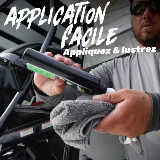 Céramique Wax and Seal Star Brite | Polish, cire, lustrant & wax pour entretien bateau ou camping-car | protection durable