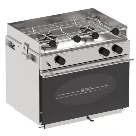 Origin ENO - four/cuisinière marin 2 feux pour bateau inox & émail