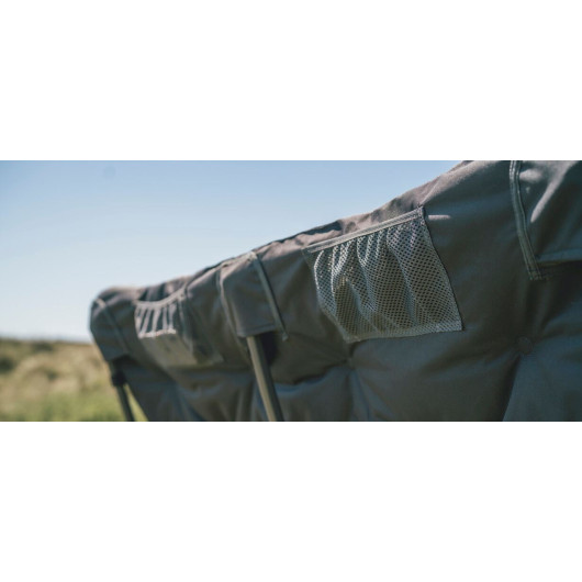 Fremont Lake Sofa canapé pliable pour camping car Outwell | pochettes de rangement sur le dossier