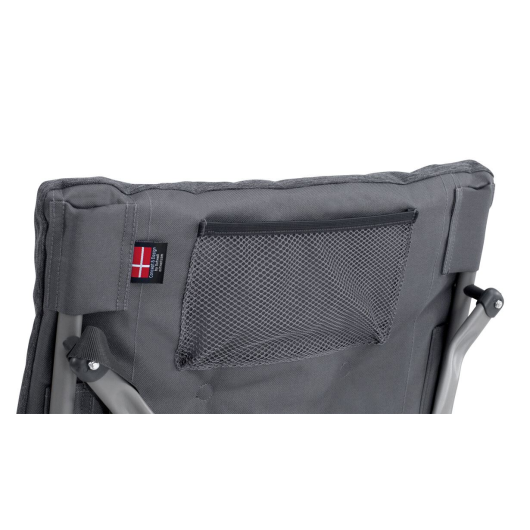 Yellowstone Lake fauteuil inclinable de camping-car Outwell | pochette à l'arrière