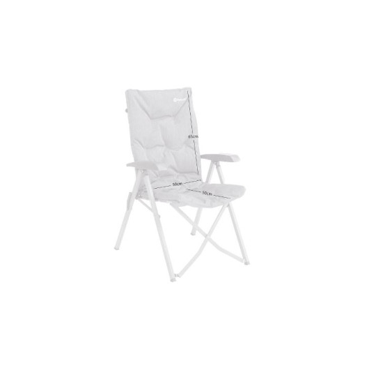Yellowstone Lake fauteuil inclinable de camping-car Outwell | dimensions de l'assise et du dossier
