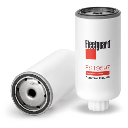 Filtre à gasoil Fleetguard FS19597 | filtre carburant pour moteur in-bord de bateau IVECO