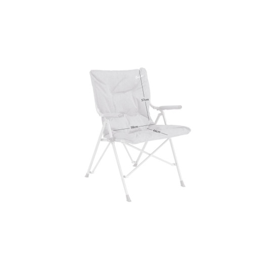 Alder Lake fauteuil pliable de camping-car Outwell | dimensions assise