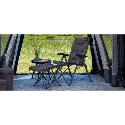 Alder Lake fauteuil pliable de camping-car Outwell | s'installe en plein air ou sous l'auvent