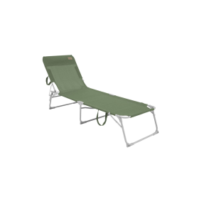 Tenby chaise longue pliable de camping-car Outwell | bain de soleil pliant fourgon caravane