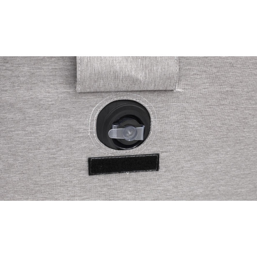 Snowbird Lake canapé gonflable Outwell de camping car et fourgon aménagé | valve pour le gonfler