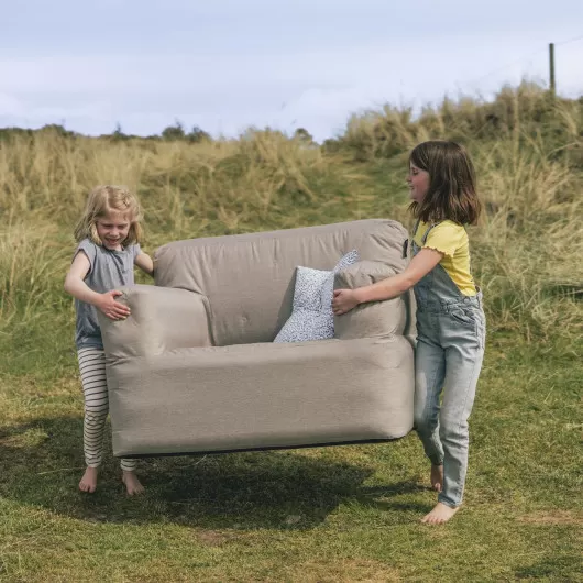 Colville Lake fauteuil gonflable Outwell de camping car | plein air