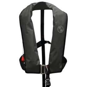 Gilet Ocean Safety automatique XF 170 N Noir avec harnais | Gilet gonflable