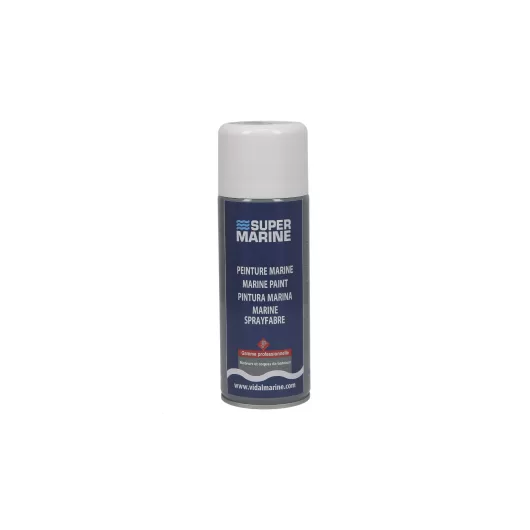 Peinture aérosol blanc Super Marine | Laque & peinture pour bateau ou camping-car carrosserie meuble | blanc brillant ou mat