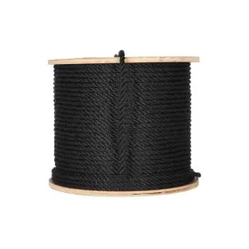 Bosse de mouillage PLASTIMO 3 torons noir | Amarre pour voilier et vedette