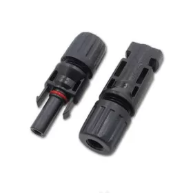 Paire de connecteur MC4 GES - Connection pour panneau photovoltaïque pour van, fourgon, camping-car et bateau