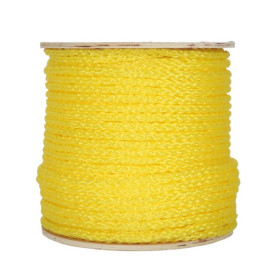PLASTIMO Cordage flottant de 100 m | Jaune Cordage de sécurité Plastimo de 100 m jaune | Cordage flottant