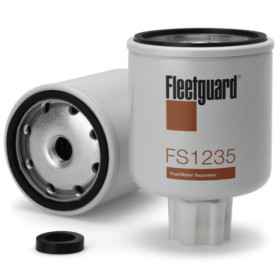 Filtre à gasoil Fleetguard FS1235 | filtre carburant pour moteur in-bord de bateau VETUS