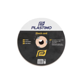 PLASTIMO Sandow | Noir Sandow noir Plastimo caoutchouc et tresse polyester | Sandow au mètre pour bateau ou van aménagé