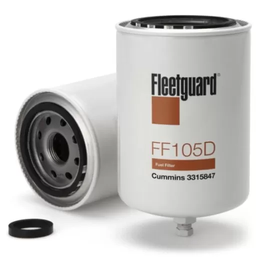 Filtre à gasoil Fleetguard FF105D | filtre carburant pour moteur in-bord de bateau CUMMINS