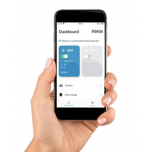 Maxview Roam Combo X - Combo Internet et TV - application