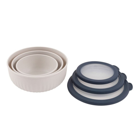 Kit bols avec couvercles - accessoires pour cuisine mobile - place