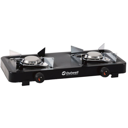 Asama Duo 2 feux - réchaud à gaz portable - face