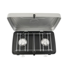 OUTWELL Mauna Duo 2 feux Mauna Duo 2 feux - réchaud à gaz portable - face