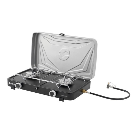 Mauna Duo 2 feux - réchaud à gaz portable - tuyau