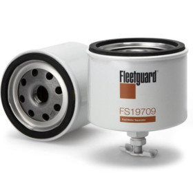 Filtre à gasoil Fleetguard FS19709 | filtre carburant pour moteur in-bord de bateau CUMMINS et ONAN