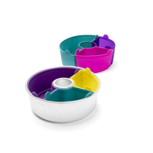 Set 6 moules - accessoires en silicone - four