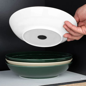 Lot 2 bols Ø 21 cm - vaisselle magnétique - visuel