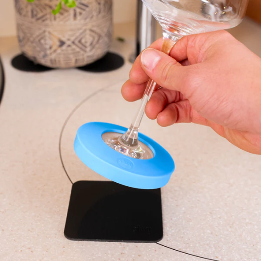 Lot de coques magnétiques - accessoires pour verres à pied - tampon