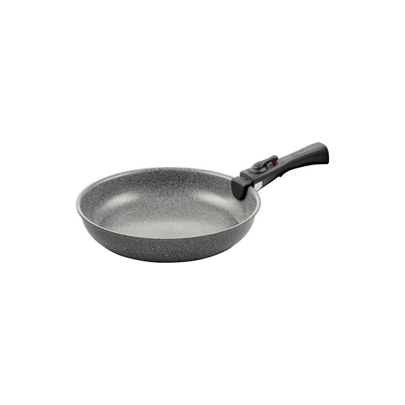 BALLARINI Poêle Évasée Aluminium 40 Cm - Compatible Induction - Gris