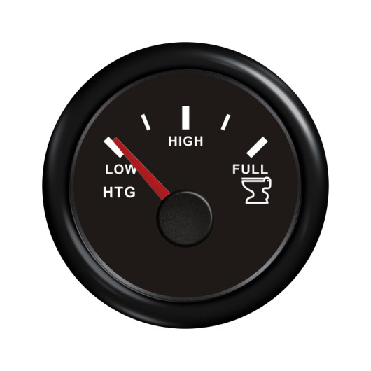 Jauge de réserve d'eau noire Nuova Rade 0-190 ou 240-33 ohm | Instrument de contrôle