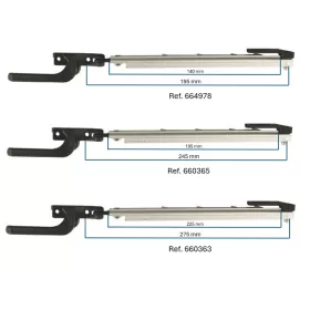 PLASTOFORM Compas automatique noir