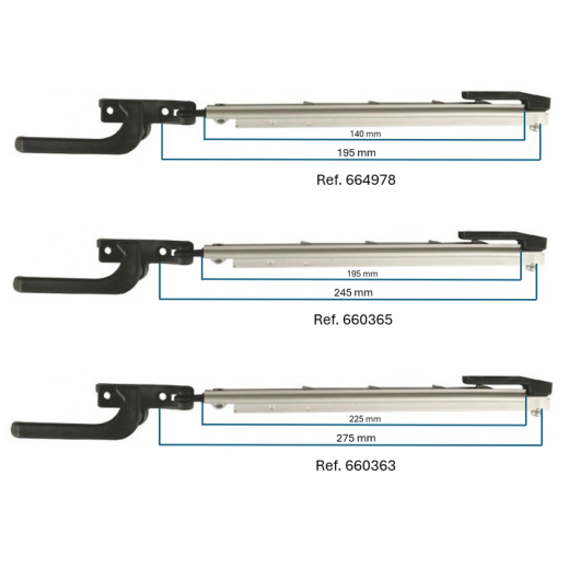 PLASTOFORM Compas automatique noir
