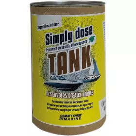 MATT CHEM Simply Tank | Marine Simply Tank Matt Chem Traitement eaux noires | Nettoyant en pastilles effervescentes | Gamme Marine