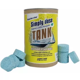 MATT CHEM Simply Tank | Marine Simply Tank Matt Chem Traitement eaux noires | Nettoyant en pastilles effervescentes | Gamme Marine