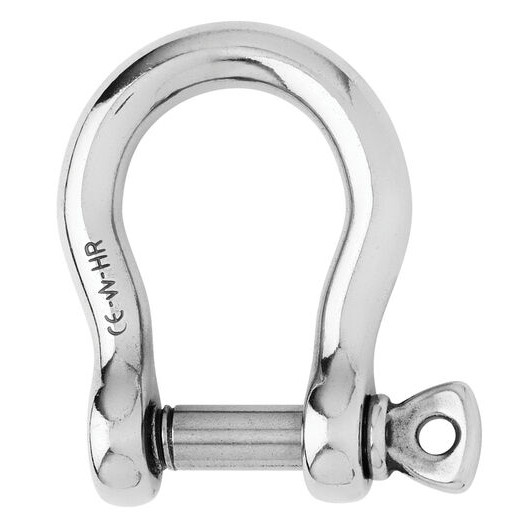 Manille inox HR lyre wICHARD | Manille pour accastillage bateau à voile ou moteur | inox forgé