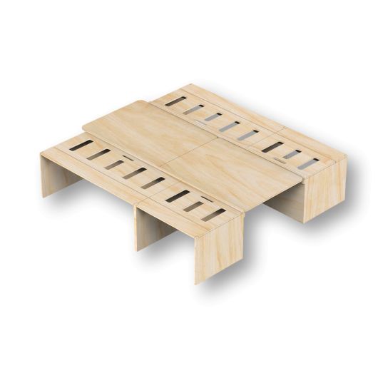 Lit Salon King Plus BSL KING de Simple Vans | Couchage pour van aménagé et fourgon