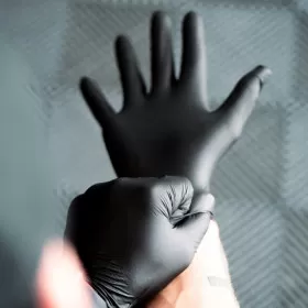 Boite de 100 gants Car System nitrile noir | Protection des mains