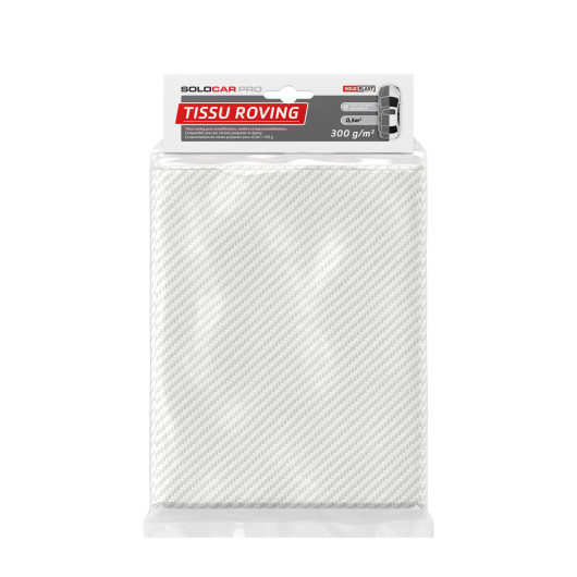 Tissus de verre Solocar Roving 300g/m² | Réparation van et fourgon aménagé | 0,5 m²
