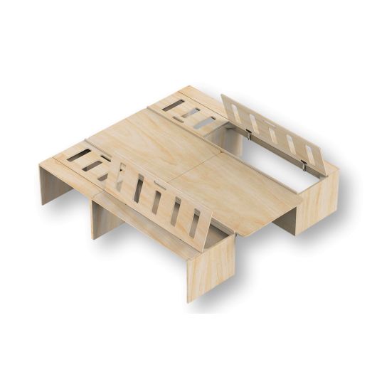Lit Salon King Plus BSL QUEEN de Simple Vans | Couchage pour van aménagé et fourgon |