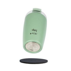 Mug thermo magnétique Midnight Silwy pour van et fourgon aménagé| coloris vert