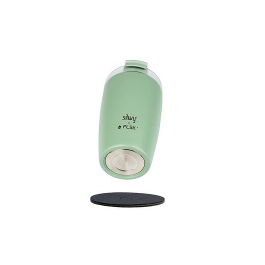 Mug thermo magnétique Midnight Silwy pour van et fourgon aménagé| coloris vert