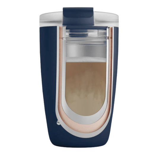 Mug thermo magnétique Midnight Silwy pour van et fourgon aménagé| double paroi