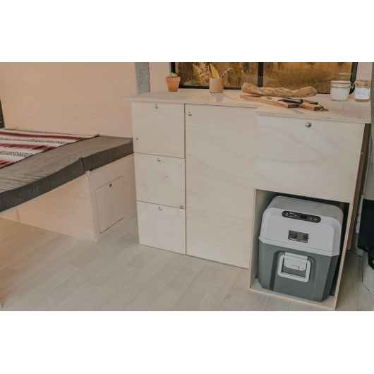 Meuble de cuisine Glacière PLUS CG de Simple Vans | Aménagement cuisine van aménagé |