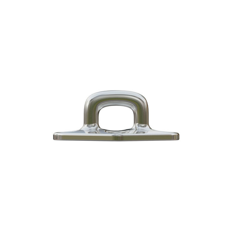 Cadène à Anneau Rabattable Inox 316, Pour Charge Lourde, Dimensions 54x28mm, Neuf, Fabriqué En France