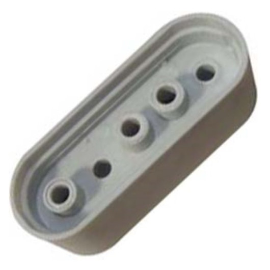 Cale d'épaisseur tourniquet 54 mm Decmo | élément de distance pour arrêt de porte camping-car et van | gris
