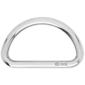 Anneau D inox 316L Wichard |Sangle, sandow & élastique accastillage équipement bateau à voile moteur | inox poli