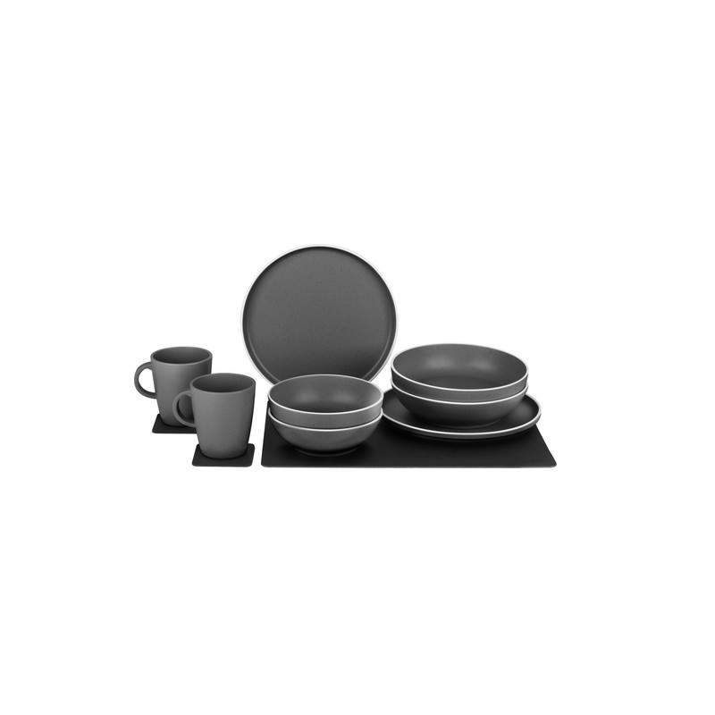 Lot de vaisselle Mélamine GRANYTE Lunch Box