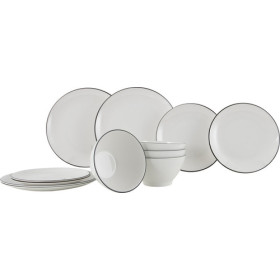 Set vaisselle Linea Line - équipement pour la cuisine - noir